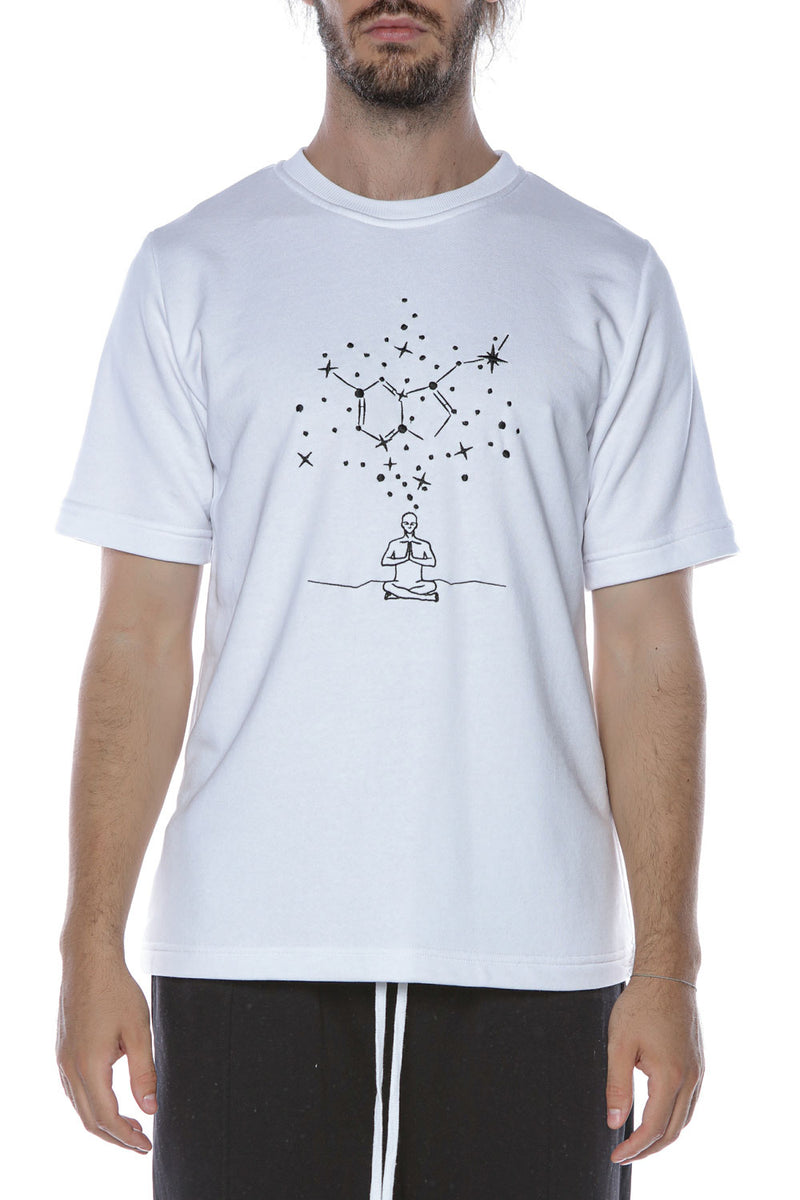 SEROTONIN embroidered T-shirt
