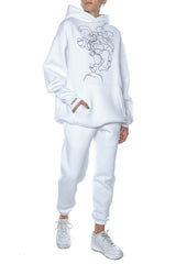 Thoughts embroidered W Tracksuit