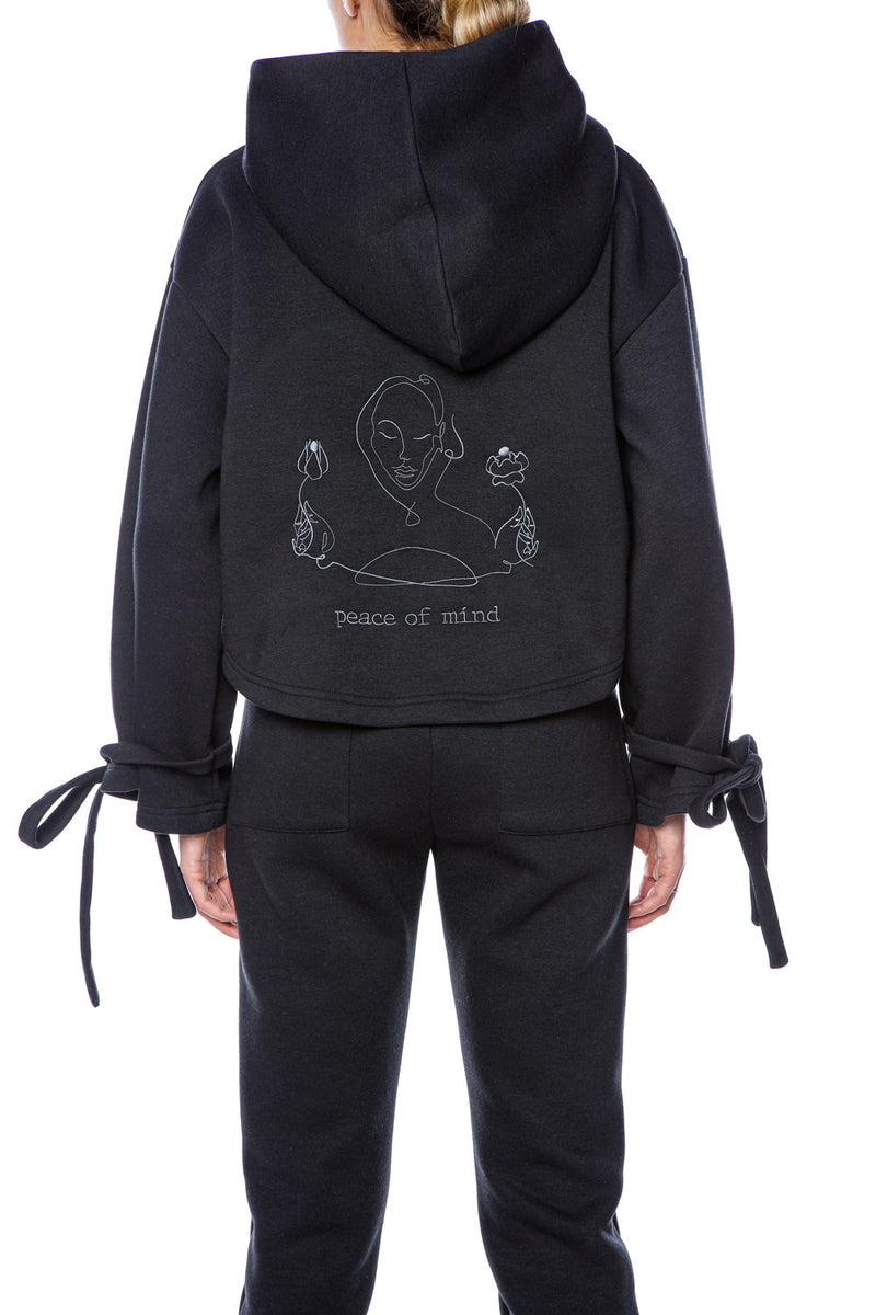 KYOTO embroidered Hoodie