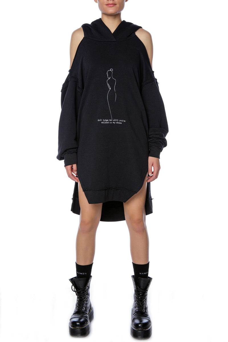 FRAGILE embroidered Hoodie